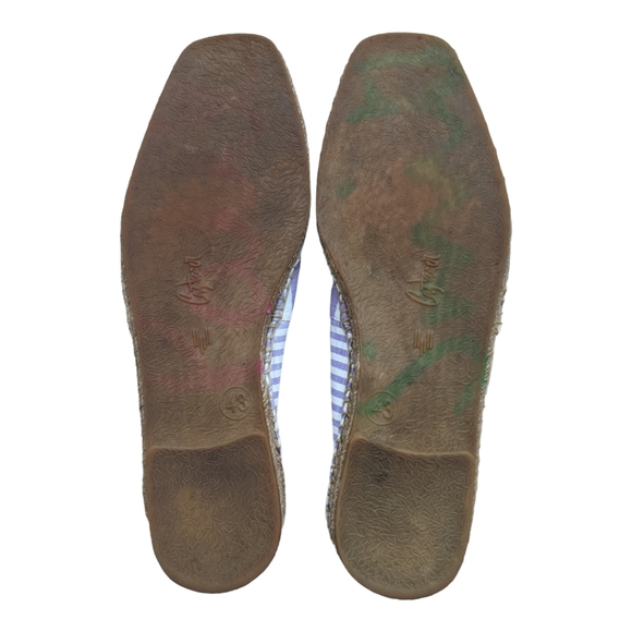 Paul Smith x Castañer White/ Stripe Espadrilles, 43 - Picture 7 of 7